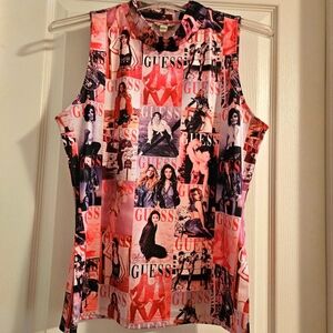 NEW Guess Sleeveless Top